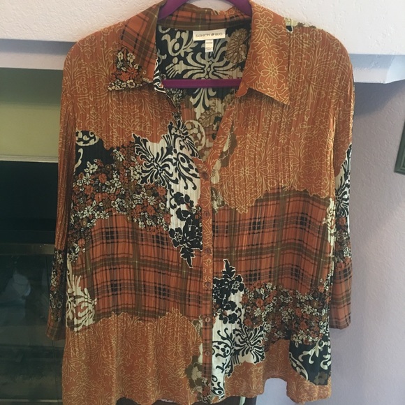 Fashion Bug Tops - 🔥🔥FASHION BUG pleated blouse (22/24W) 🔥🔥